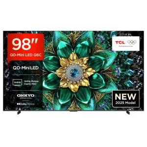 TCL 98Q6C-UK 98" 4K QD-Mini LED UHD Smart Google TV